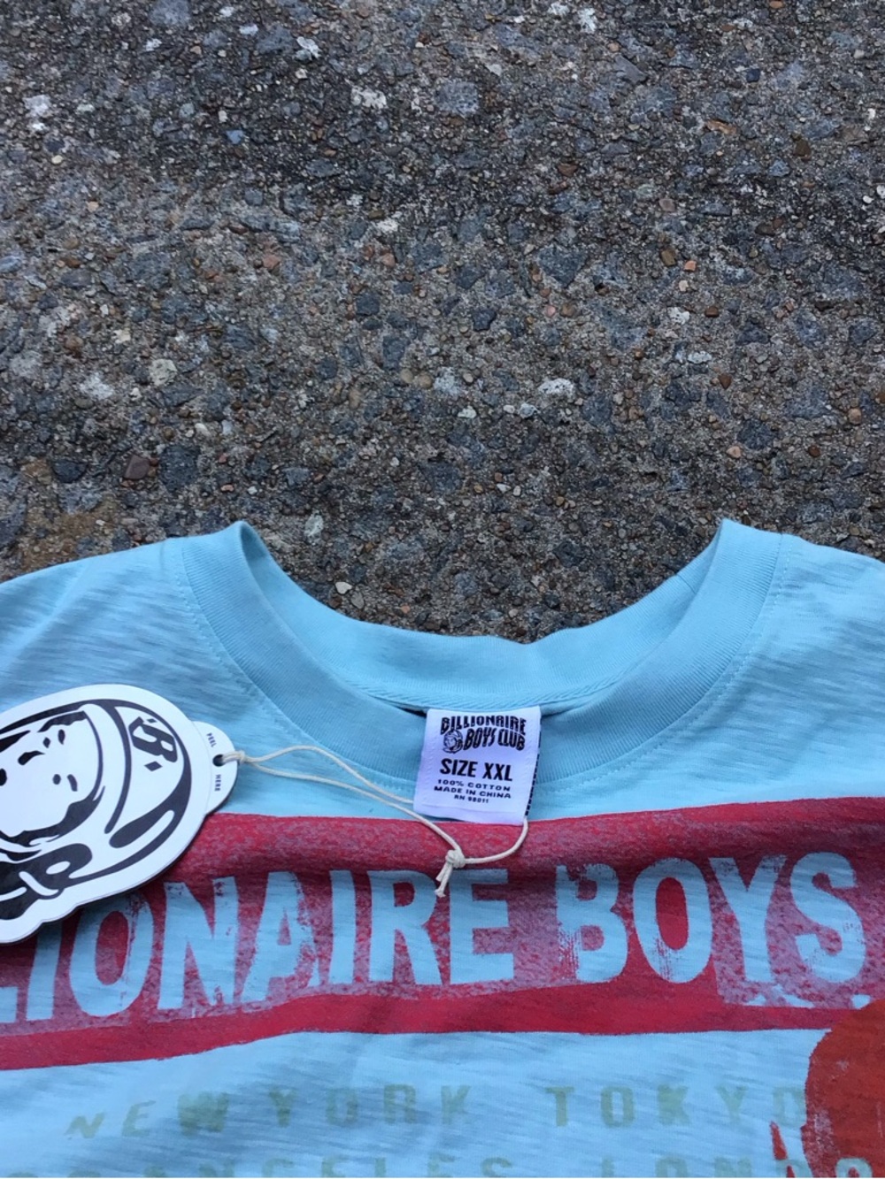 NWT Billionaire Boys Club Wonder T-Shirt 'Crystal Blue' - Picture 5 of 6